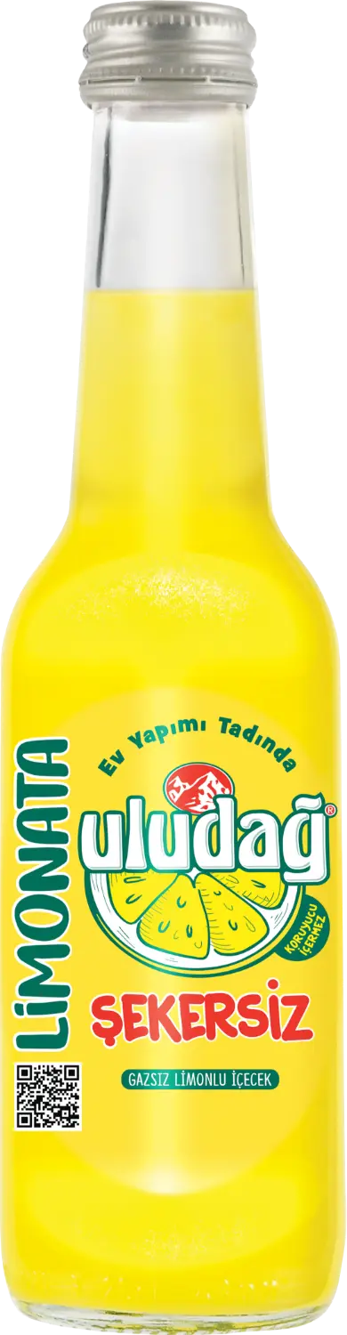 Uludağ Şekersiz Limonata Cam 250 ml