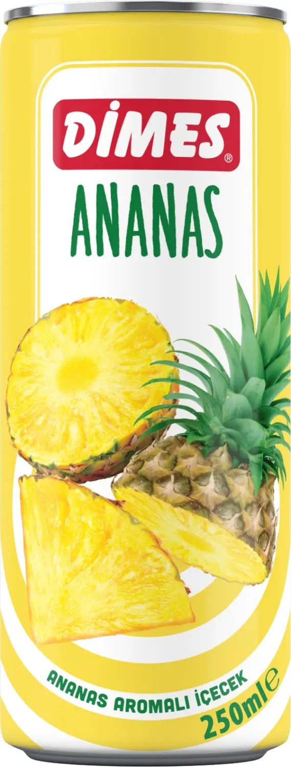 Dimes Ananas Kutu 250 ml