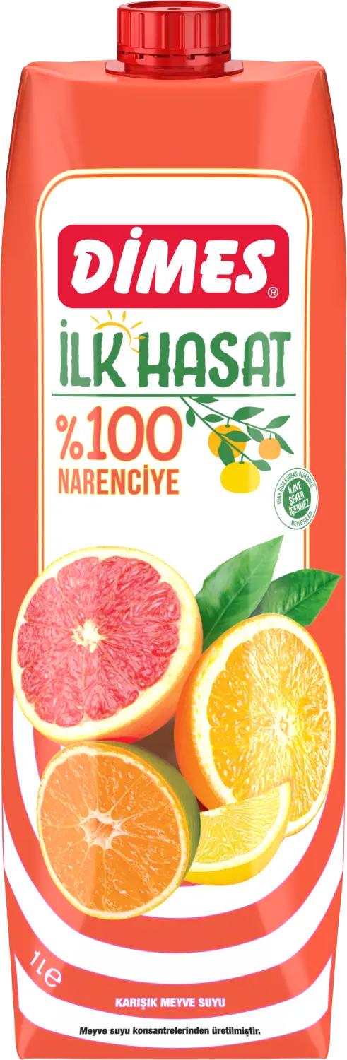 Dimes %100 İlk Hasat Narenciye 1 L