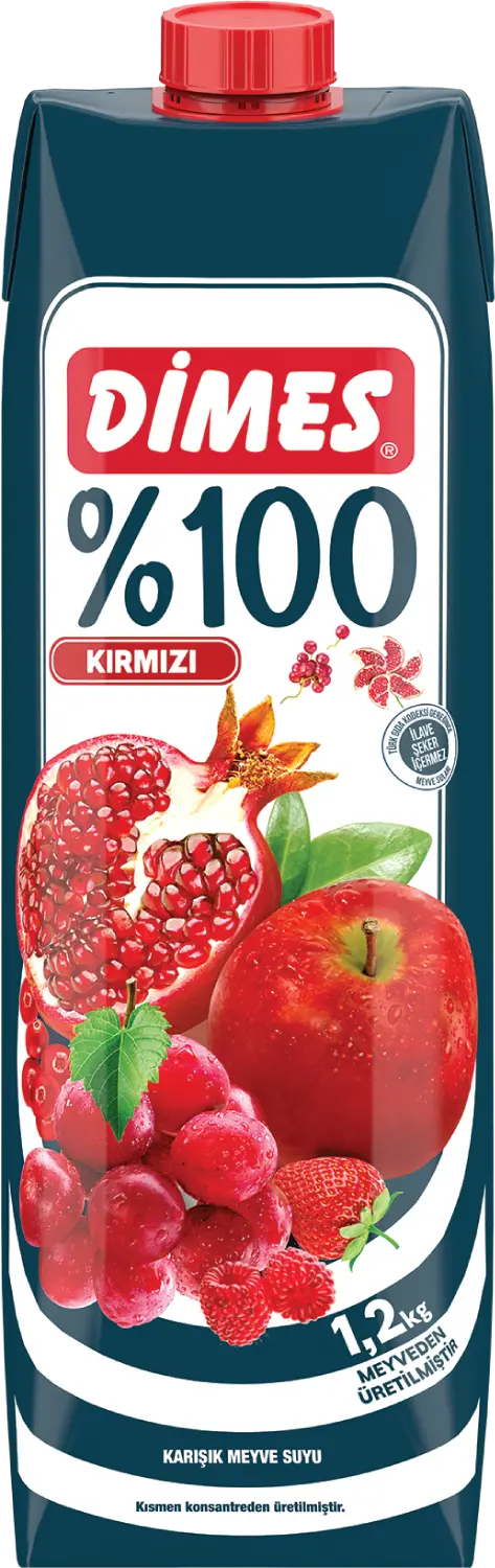 Dimes %100 Kırmızı 1 L