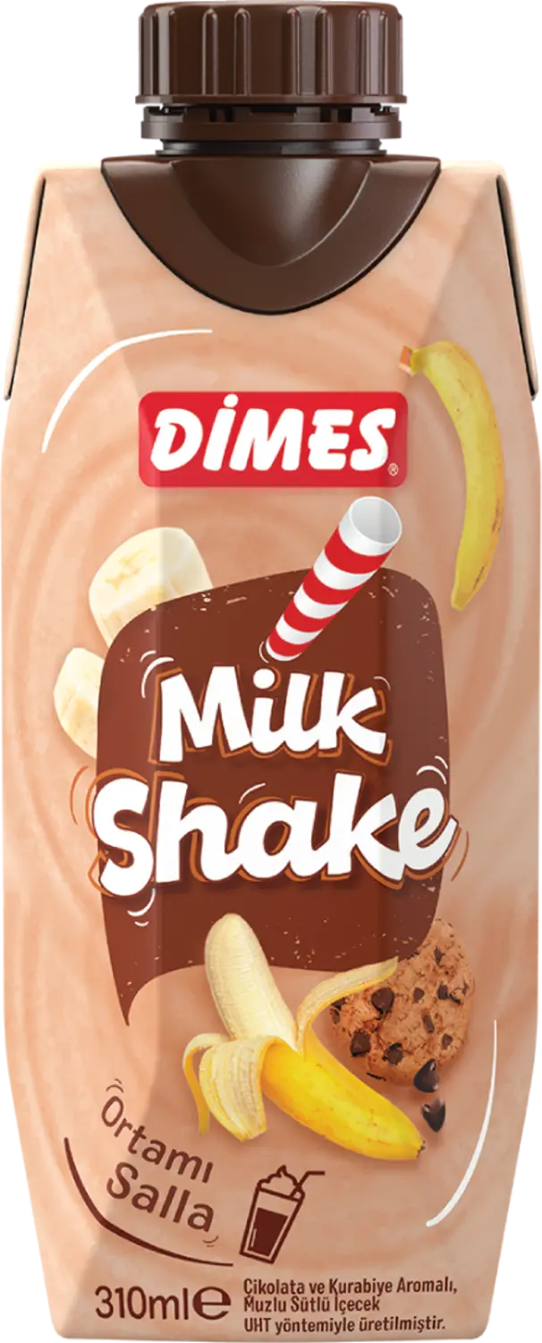 Dimes Muzlu & Kurabiyeli Milkshake
