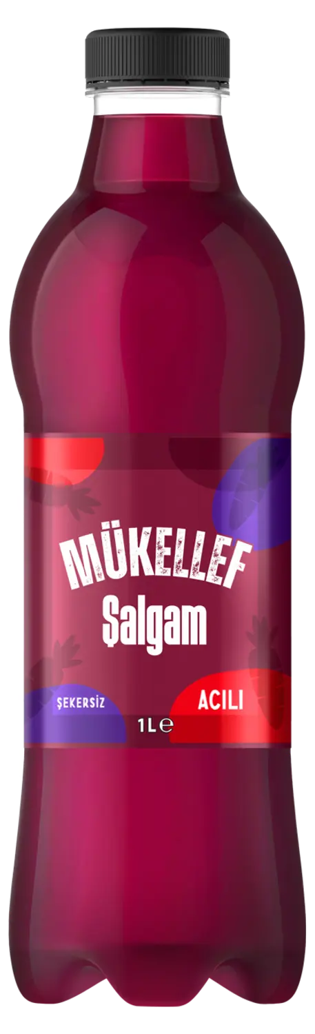 Dimes Mükellef Şalgam Şekersiz Acılı 1 L