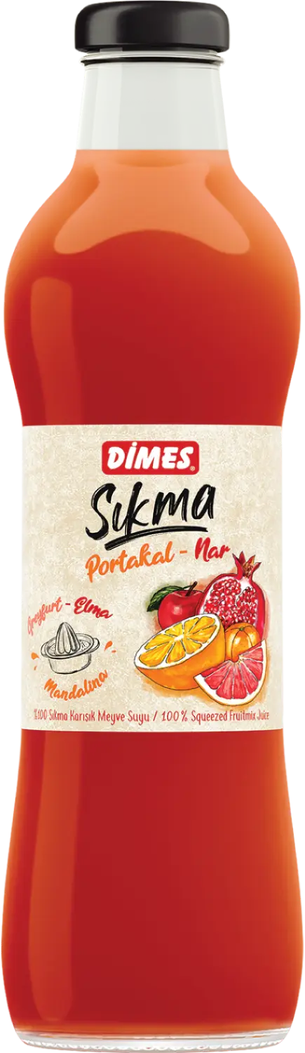 Dimes Sıkma Portakal-Nar Cam 700 ml