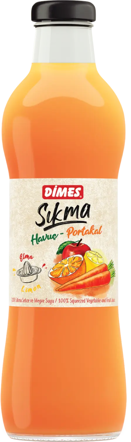 Dimes Sıkma Havuç-Portakal 700 ml